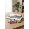 Kedi Desenli Mandala Tuval Boyama Seti 40x50 cm