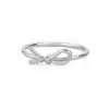 Knot Ring with Diamond Accents