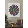Kuş Desenli Mandala Tuval Boyama Seti 40x50 cm