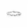 Leaf Motif Diamond Band Ring