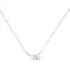Leo Solitaire Necklace