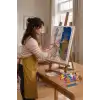 Londra Temalı Mandala Tuval Boyama Seti 40x50 cm