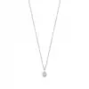 Lone Diamond Pendant Necklace