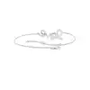Love Script Diamond Bracelet