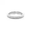 Milgrain Edge Diamond Band