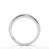 Milgrain Edge Diamond Band