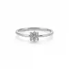 Minimal Baguette Star Diamond Ring