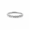 Minimal Diamond Band Ring