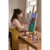 Mitolojik Figürler Desenli Mandala Tuval Boyama Seti 40x50 cm