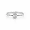 Modern Baguette Diamond Ring