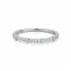 Modern Half Eternity Diamond Band