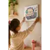 Müziksever Kedi Boyama Tuvali – Şövalesiz Boya Seti 20x20