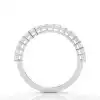 Open Prong Diamond Band