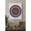 Örgü Desenli Mandala Tuval Boyama Seti 40x50 cm