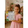 Oruç Duası Çocuklar İçin Eğitici Boyama Tuvali (Şövalesiz)
