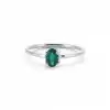 Oval Emerald Ring
