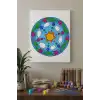 Paskalya Yumurtası Desenli Mandala Tuval Boyama Seti 40x50 cm