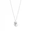 Pave Diamond Seahorse Pendant Necklace