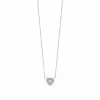 Pink Amour Heart Necklace