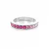 Pink Bold Band Ring