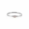Pink Enamel Eye Ring