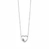 Pink Eternal Heart Necklace