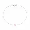 Pink Solitaire Bracelet