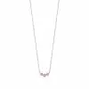 Pink Trio Minimal Necklace