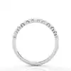 Prong Flow Diamond Band