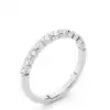 Prong Flow Diamond Band