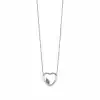 Purple Eternal Heart Necklace