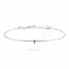 Purple Slim Baguette Bracelet