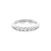Radiant Row Diamond Ring