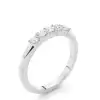Radiant Row Diamond Ring