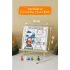 Ramazan & Bayram Eğitici Boyama Seti Eid Mubarak (Şövaleli)
