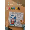 Ramazan & Bayram Eğitici Boyama Seti Eid Mubarak (Şövalesiz)