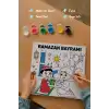 Ramazan Bayramı Çocuklar İçin Eğitici Boyama Tuvali (Şövalesiz)