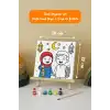 Ramazan Eğitici Boyama Seti Fenerli Çocuklar (Şövaleli)