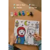 Ramazan Eğitici Boyama Seti Fenerli Çocuklar (Şövalesiz)