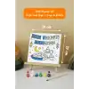 Ramazan Eğitici Boyama Seti Hoş Geldin Ramazan Sofrası (Şövaleli)