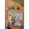 Ramazan Eğitici Boyama Seti Ramazan Mübarek (Şövalesiz)