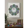 Saat Desenli Mandala Tuval Boyama Seti 40x50 cm