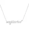 Sagittarius Solitaire Necklace