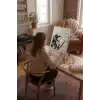Sayılarla Boyama Seti 40 x 50 cm Tuval Şasesine Gerili Evrendeki Kadın