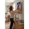 Sayılarla Boyama Seti 40 x 50 cm Tuval Şasesine Gerili Evrendeki Kadın