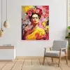Sayılarla Boyama Seti 40 x 50 cm Tuval Şasesine Gerili Frida