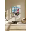 Sayılarla Boyama Seti 40 x 50 cm Tuval Şasesine Gerili Paristeki Balon