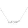 Scorpio Solitaire Necklace