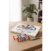 Sevgi Çemberi Desenli Mandala Tuval Boyama Seti 40x50 cm