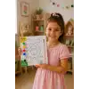 Sevimli Kuzu Boyama Tuvali – Şövalesiz Boya Seti 20x20